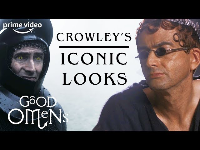 David Tennant's Iconic Crowley Looks | Good Omens | Prime Video