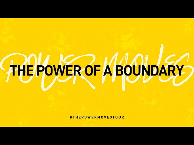 The Power of a Boundary X Sarah Jakes Roberts & Nedra Tawwab