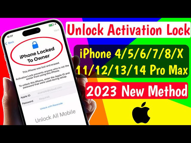 Unlock iPhone iCloud Activation Lock | Remove Apple ID | Remove iPhone iCloud Lock