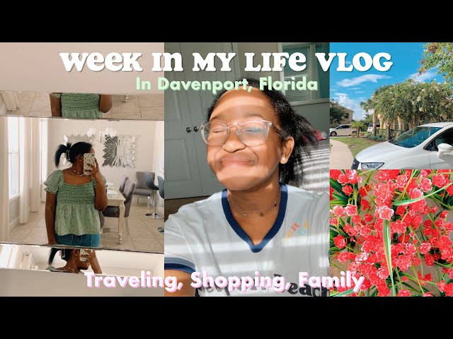 TRAVEL DIARIES! 🤍 Week In Florida *Episode 1* Traveling, Food, Family