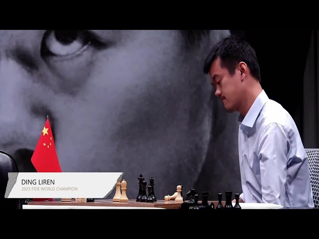The moment Ding Liren became World Chess Champion