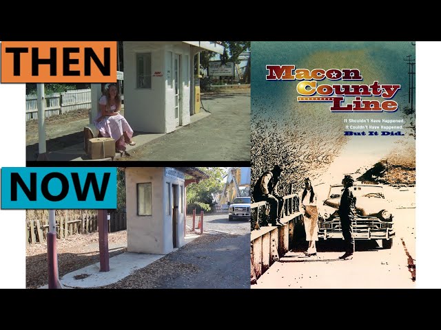 Macon County Line Filming Locations | Then & Now 1974 Sacramento Courtland California