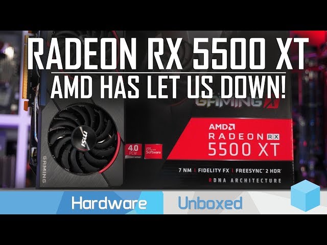 AMD Radeon RX 5500 XT 8GB Review, More Like 'RX 5500 Super'