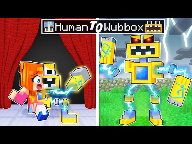From HUMAN to WUBBOX in Minecraft!