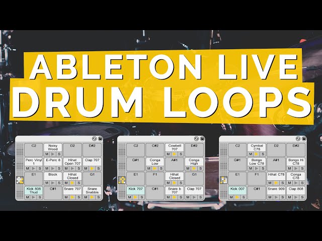 Add Drum Loops to Your Ableton Live Keys Rig