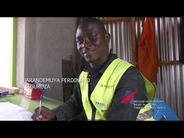 ILO Welding Programme Trainee - Ferdinand Magruza