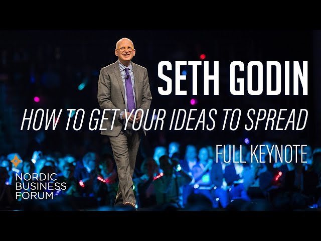 Seth Godin - How to Get Your Ideas to Spread - Nordic Business Forum