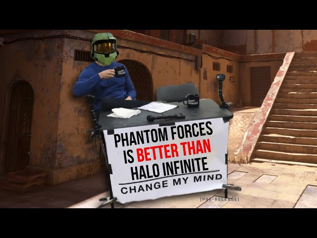Roblox Phantom Forces Is Better Than Halo Infinite - Change My Mind