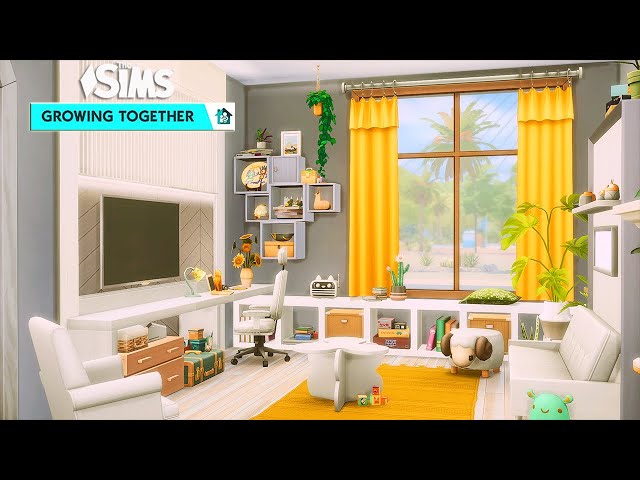 San Sequoia 🏡 Colorful Family House | NoCC | Stop Motion | The Sims 4 Growing Together