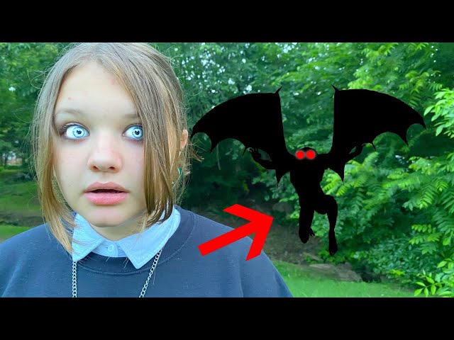 WE SAW the MOTHMAN! The LEGEND of the REAL MOTH MAN 😵