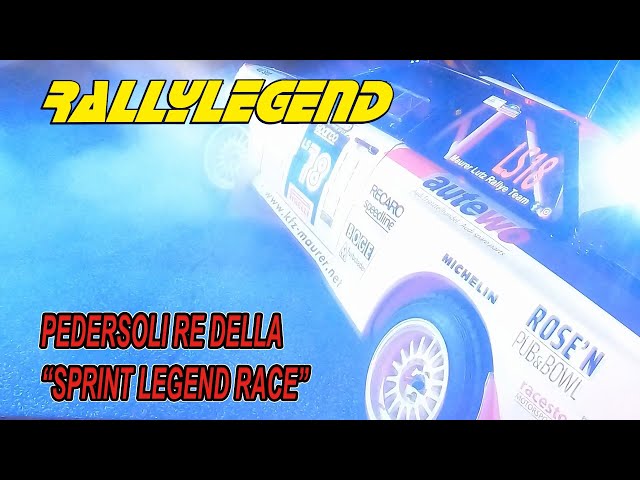 RallyLegend, la “Sprint Legend Race” va a Luca Pedersoli
