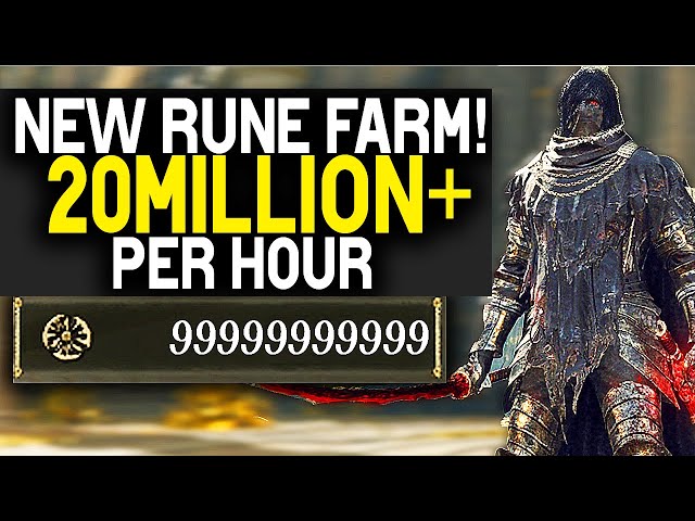 Elden Ring CRAZY NEW RUNE FARM - 20.000.000 RUNES PER HOUR