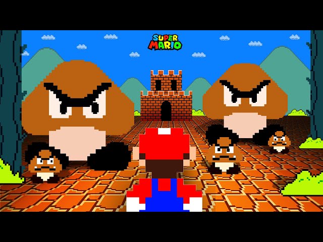 When everything Mario touches becomes 1000x MORE Expands in Super Mario Bros.