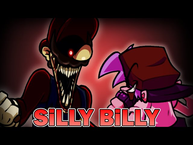 Friday Night Funkin Mod Hit Single Real: Silly Billy But HORROR MARIO SING IT! (VS Yourself)