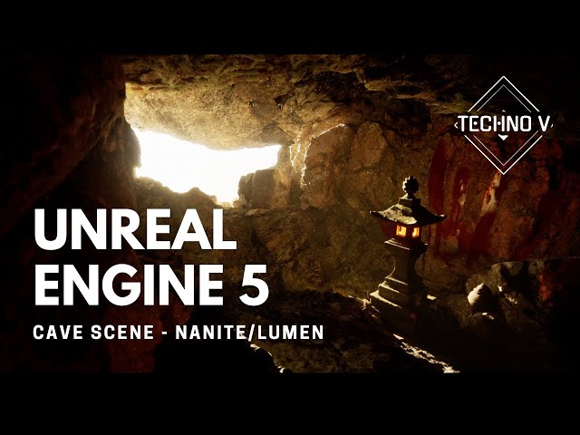 👽 Hyper Realistic UE5 Cave Environment - Nanite & Lumen Demo
