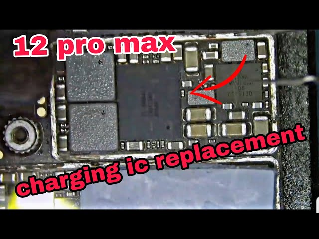How to can iphone 12 pro max charging ic || iphone 12 pro charging ic replacement by UNION REPAIR