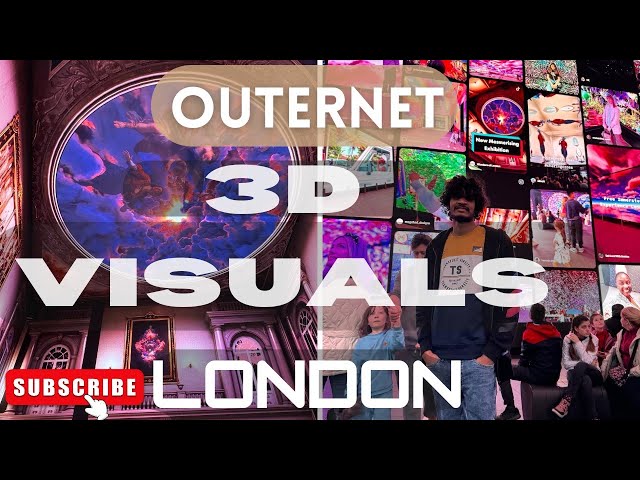 Outernet 3D VISUALS London 🇬🇧 #londondiaries #shorts #subscribe #internationalstudents