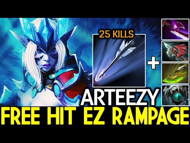 ARTEEZY [Drow Ranger] Monster Carry Free Hit EZ Rampage Dota 2