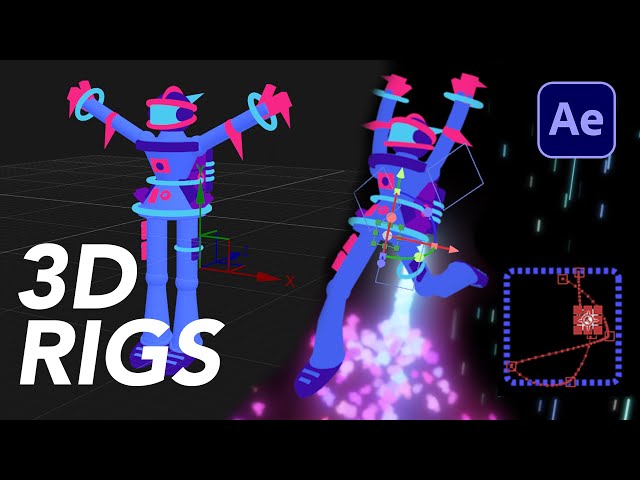3D Characters in After Effects using Element 3D and Joysticks