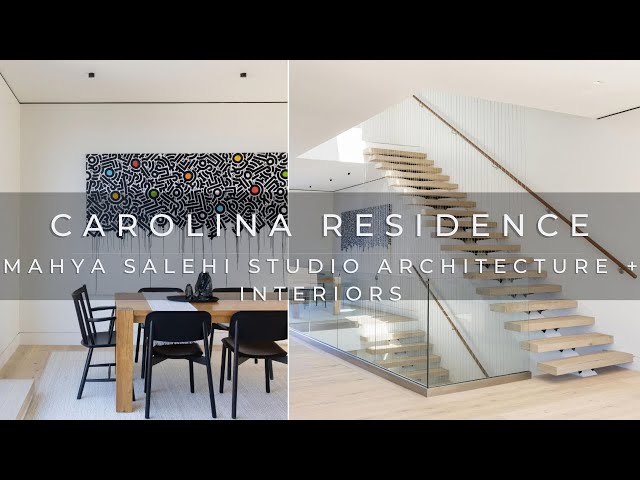 Carolina Residence by Ahya Salehi Studio Architecture + Interiors