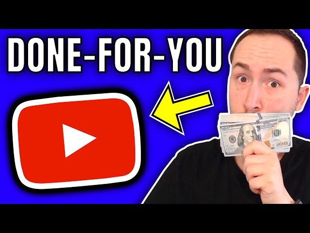 Make Money On YouTube WITHOUT Making Videos (DONE-FOR-YOU SOFTWARE)