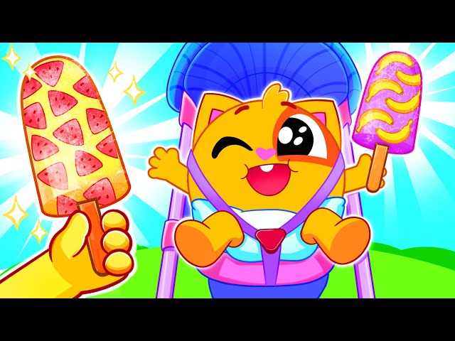 Colorful Ice Cream Song | Funny Songs For Kids & Nursery Rhymes by Toddler Zoo
