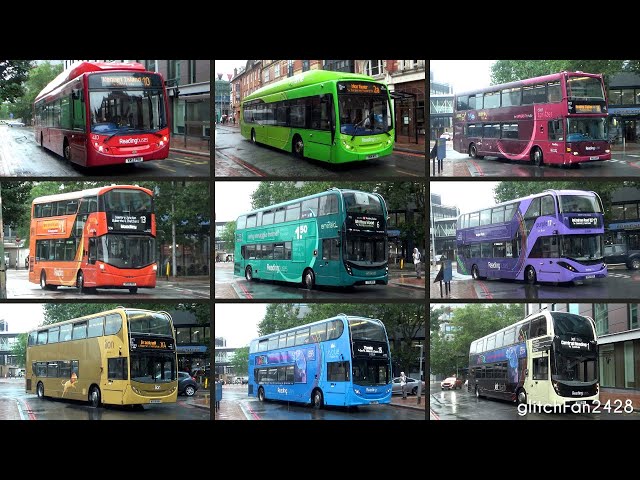 The Colourful Buses of Reading, England 2023