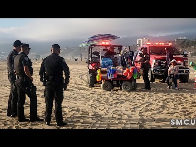 Street Vendor Assaulted at Santa Monica Beach, Police Investigating Incident