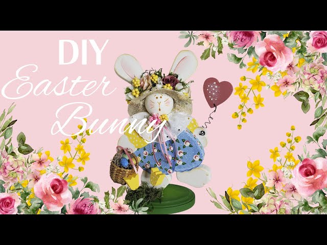 LET'S PAINT - CUTE DIY EASTER BUNNY - HELP ME NAME THE BUNNY