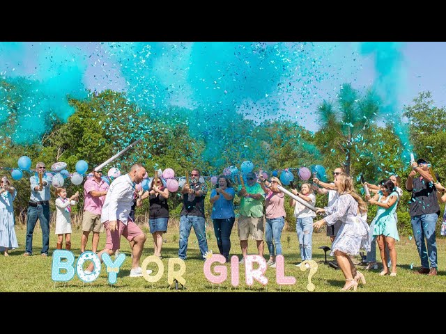 Official Gender Reveal Of Our First Baby!