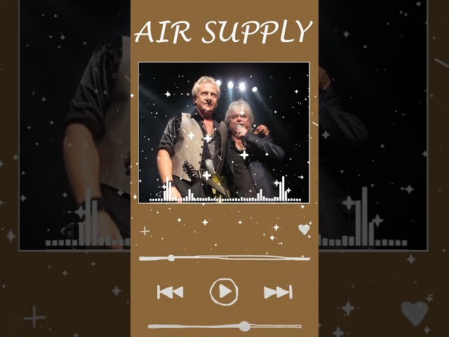 Air Supply classic soft rock songs 💛 #airsupply #softrock #shorts #rock