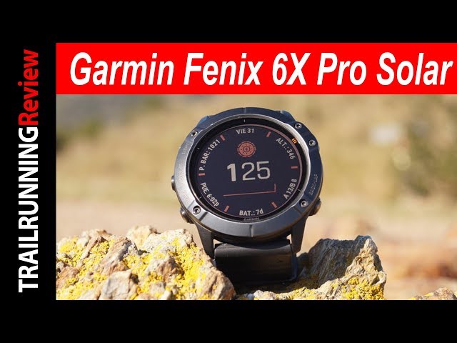 Garmin Fenix 6X Pro Solar Review - El Garmin más completo.
