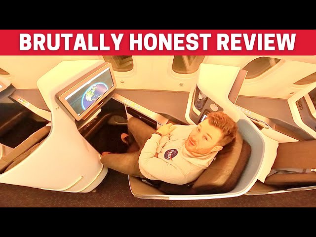 BRUTALLY HONEST: Flying KLM’s NEW Business Class to Amsterdam
