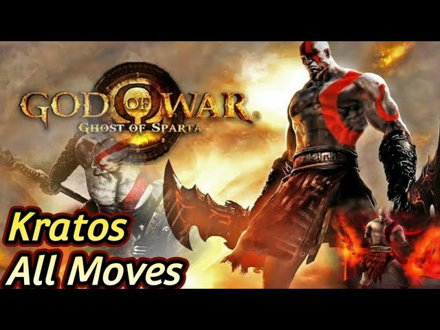 God of War Ghost of Sparta: Kratos Moveset Showcase