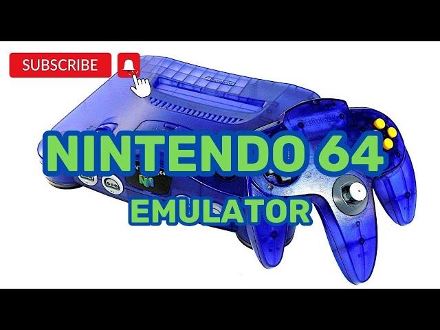 Nyobain emulator konsol Nintendo 64!!!