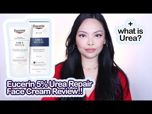 Eucerin 5% Urea Replenishing Face Cream  Review!