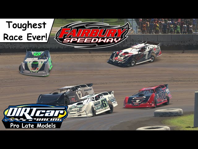 iRacing - Fairbury - Dirt Pro Late Models - Toughest Race Ever!