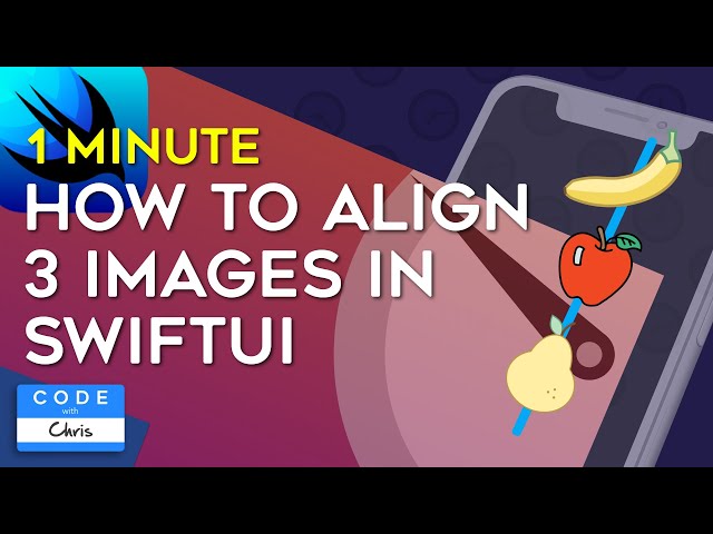 How to Align 3 Images in SwiftUI in One Minute