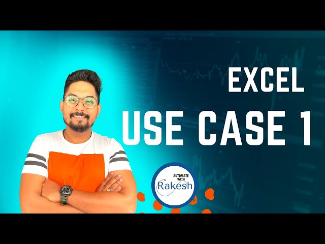 UiPath Excel Use Case -1
