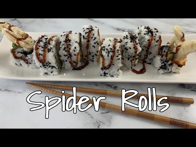 How to Make Spider Rolls:  Step-by-Step Recipe