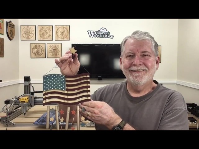 Restoring an Old American Flag Wind Chime