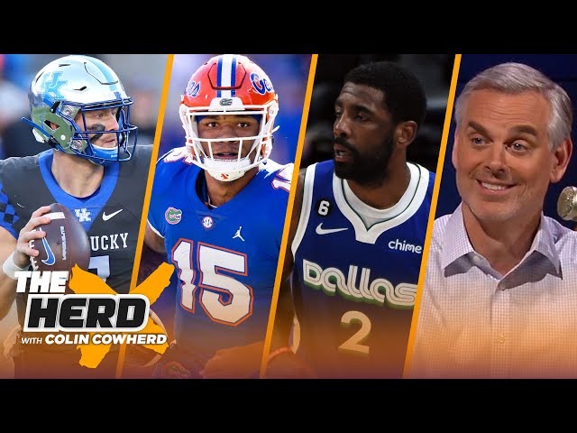 Should teams trade down to No. 3 for Levis or Richardson, Mavericks re-sign Kyrie? | THE HERD