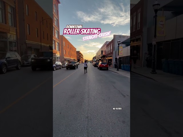 Downtown Rolling Skating | straight cruising
