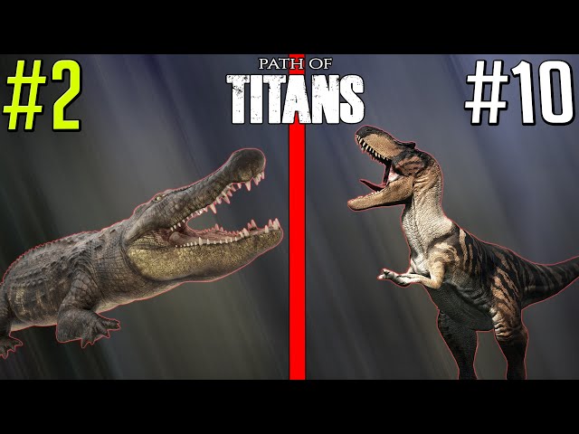 All 13 Carnivores Ranked WORST to BEST! - Path of Titans