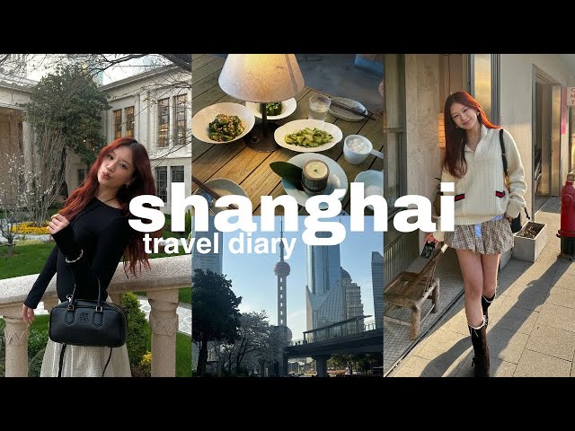 Shanghai Travel Diary | chinese food mukbang, city walk & fashion shows