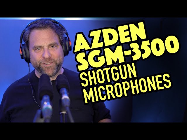Azden SGM-3500 & SGM-3500L Review w/ Comparisons to MKH-416, Deity, Rode, Oktava & more|Booth Junkie