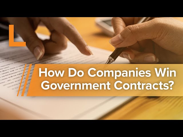 How do Companies Win Government Contracts