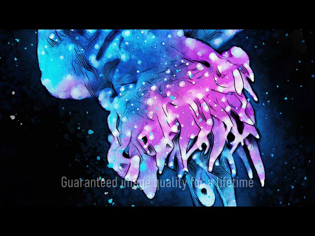 Premium Handmade Art Print "Jellyfish in Watercolors" by Dreamframer Art