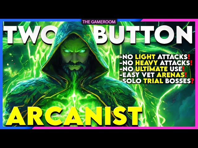 2 BUTTON ARCANIST - SOLO ANYTHING! - ESO