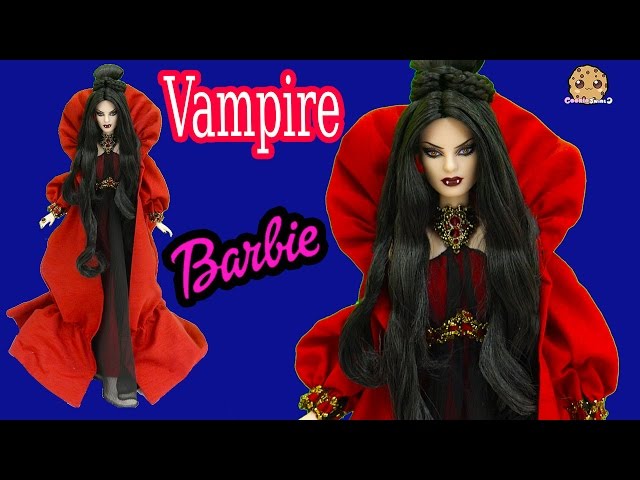 Vampire Haunted Beauty Gold Label Collection Collectors Barbie Doll Review Video